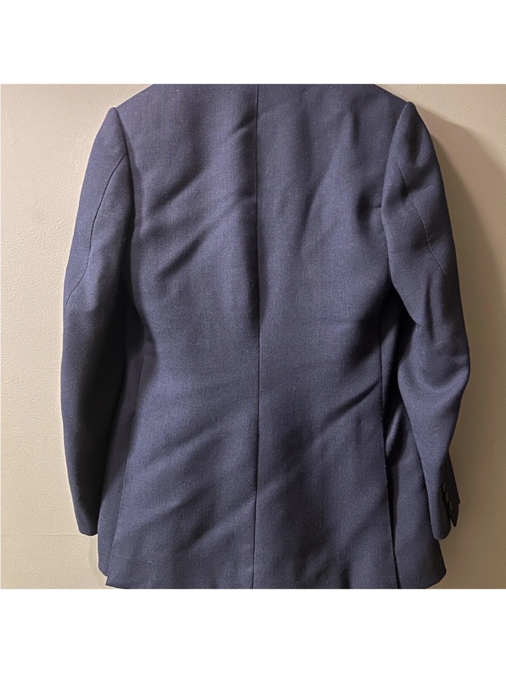 Huntsman Savile Row Bespoke Navy Blazer | 38R | 1-Button | Handcrafted Luxury - Picture 8 of 11